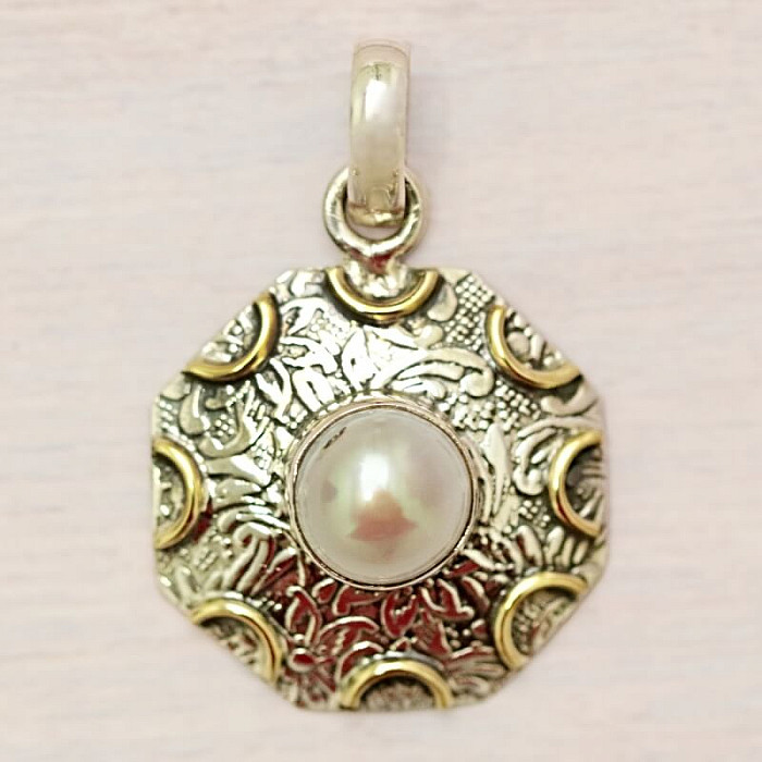 Perla přívěsek stříbro Ag 925 13136 - 2