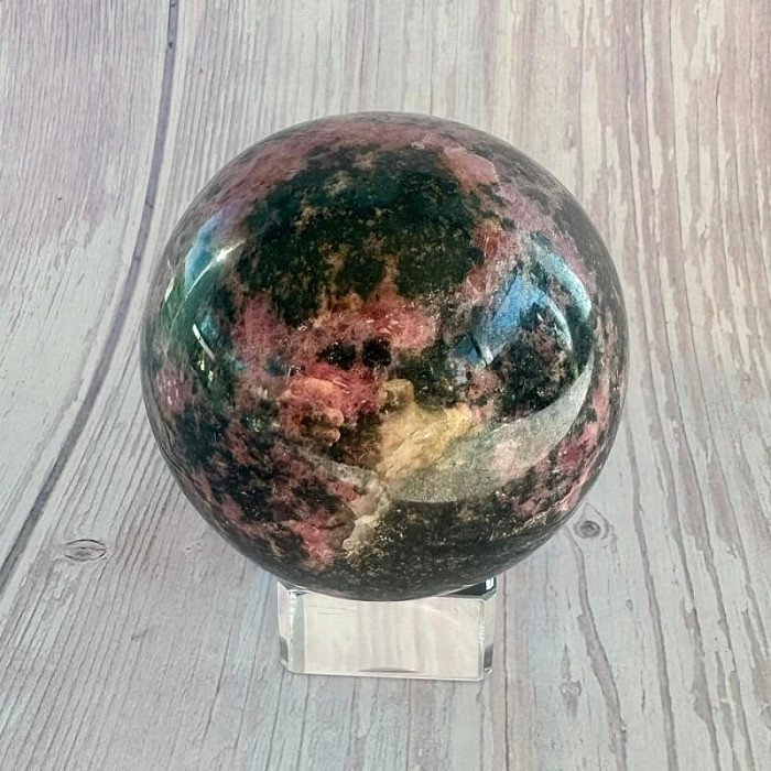 Rodonit koule Madagaskar 4 - cca ø 6