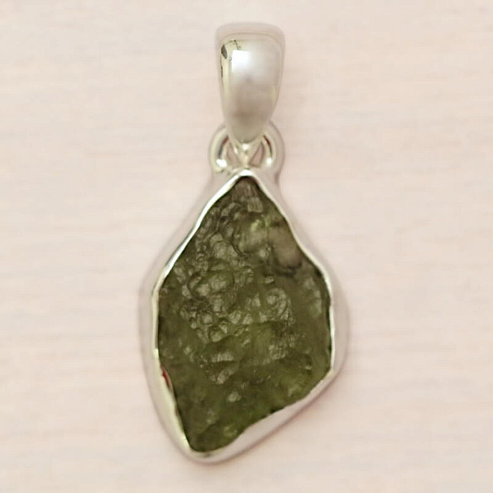 Vltavín přívěsek stříbro Ag 925 P685 - 1