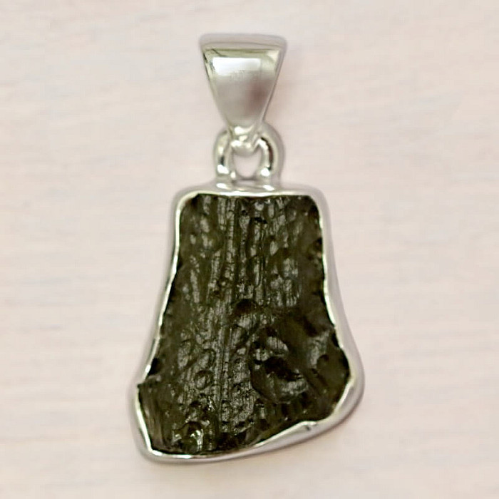 Vltavín přívěsek stříbro Ag 925 P696 - 1