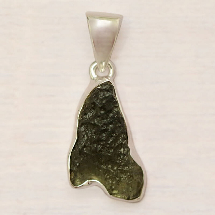 Vltavín přívěsek stříbro Ag 925 P707 - 1