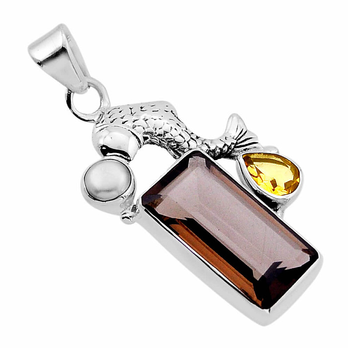 Záhněda přívěsek stříbro Ag 925 51697 - 3 cm