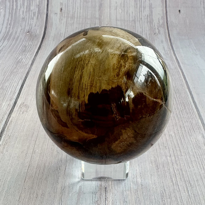 Zkamenělé dřevo koule Madagaskar 15 - cca ø 7