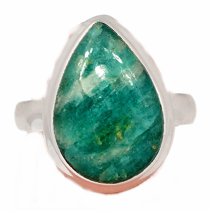 Amazonit prsten stříbro Ag 925 R943 - 54 mm (US 7)