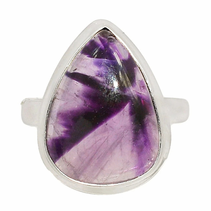 Ametyst star prsten stříbro Ag 925 R644 - 62 mm (US 10)