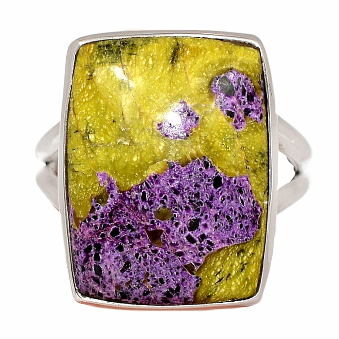 Atlantisit prsten stříbro Ag 925 R1071 - 59 mm (US 9)