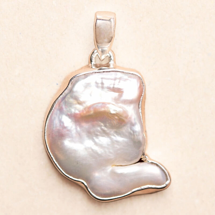 Biwa perla přívěsek stříbro Ag 925 P522 - 2