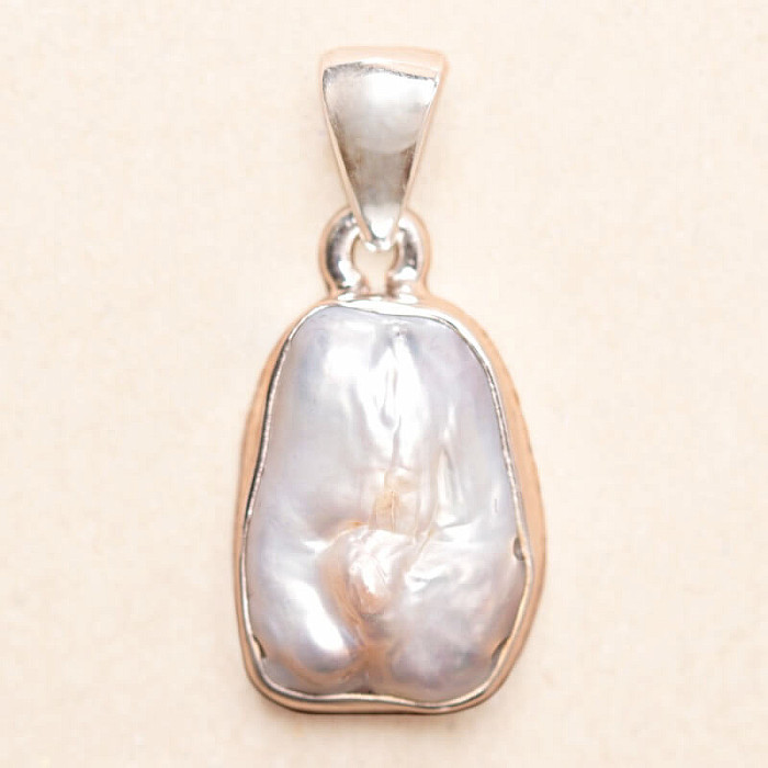 Biwa perla přívěsek stříbro Ag 925 P553 - 1