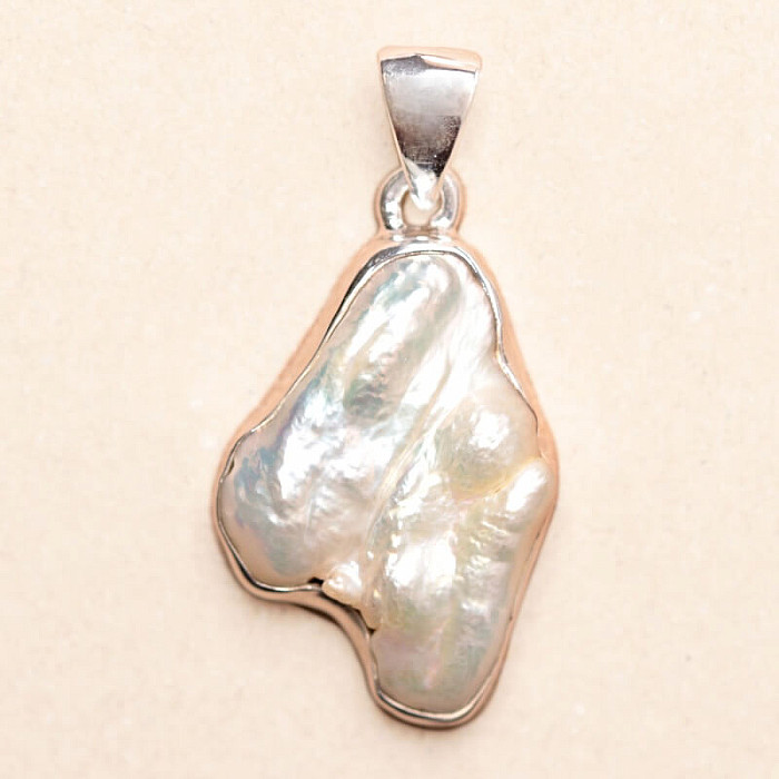 Biwa perla přívěsek stříbro Ag 925 P556 - 2