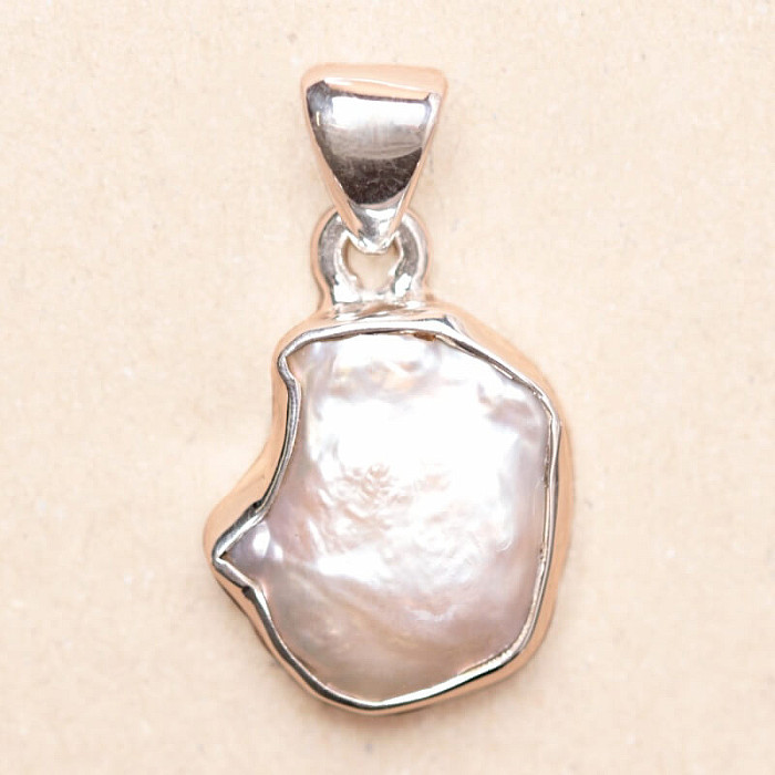 Biwa perla přívěsek stříbro Ag 925 P565 - 1