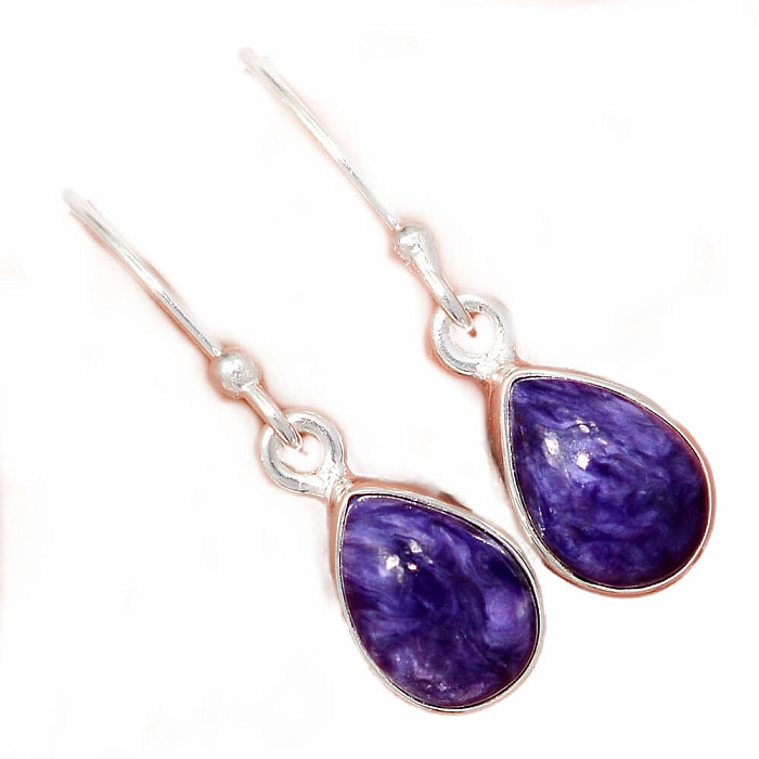 Čaroit náušnice stříbro Ag 925 E1176 - 0