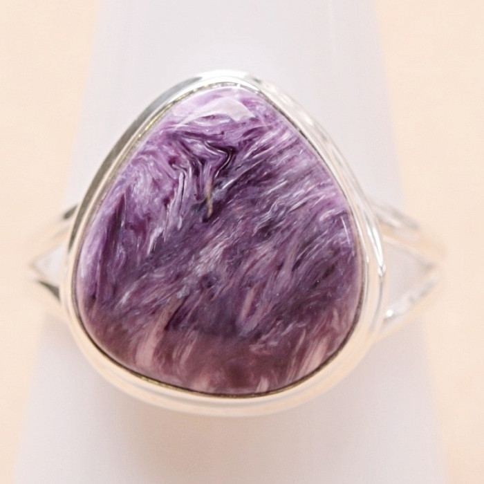 Čaroit prsten stříbro Ag 925 R1746 - 61 mm (US 9