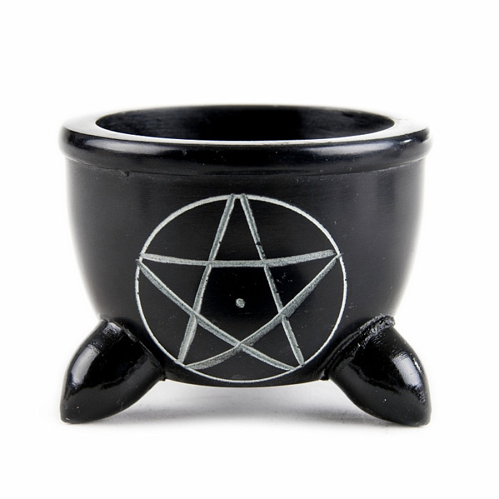 Kadidelnice miska z mastku Pentakl - ø cca 7