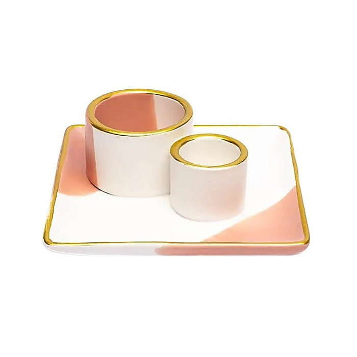 Keramický stojánek pro palo santo a vykuřovací svazky - cca 11