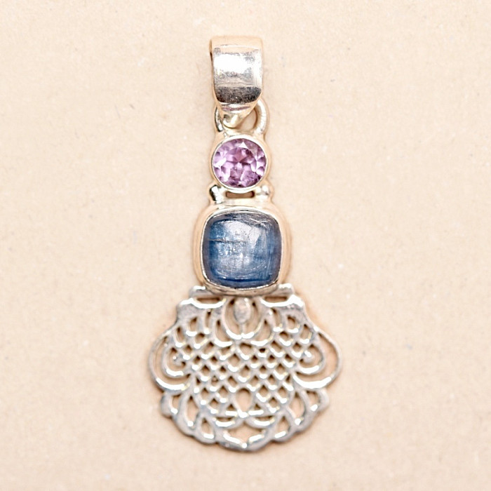 Kyanit přívěsek stříbro Ag 925 51616 - 3