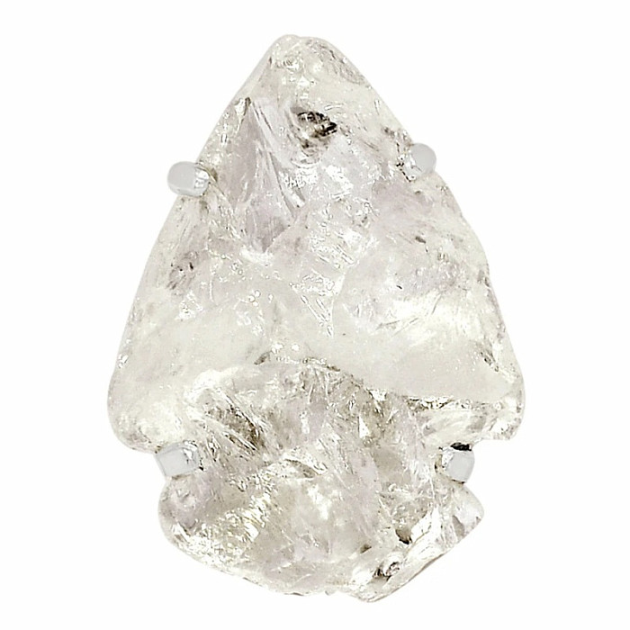 Lemurský krystal prsten stříbro Ag 925 R123 - 53 mm (US 6