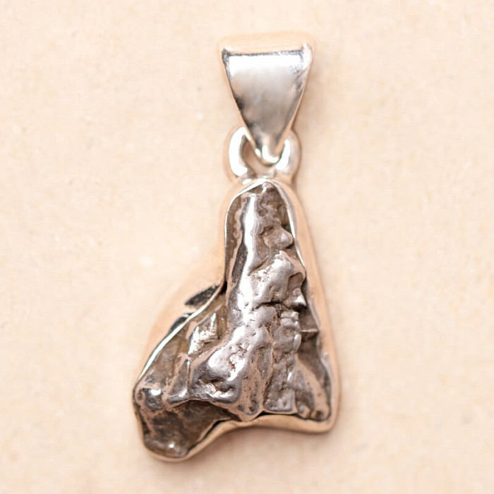 Meteorit Campo del Cielo přívěsek stříbro Ag 925 P2341 - 1