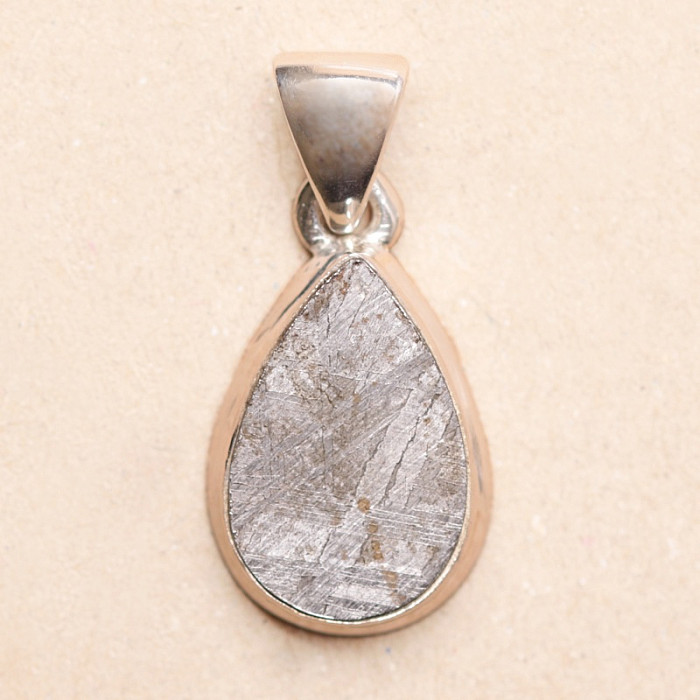 Meteorit Muonionalusta přívěsek stříbro Ag 925 P769 - 1