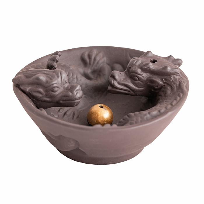 Miska - stojánek pro vonné tyčinky a kužílky Draci - cca 9