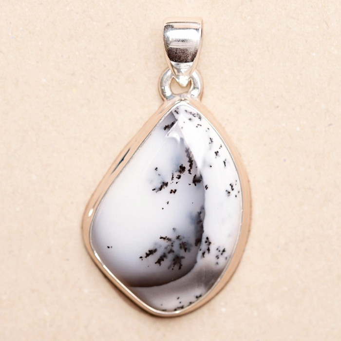 Opál dendritický přívěsek stříbro Ag 925 P3163 - 2