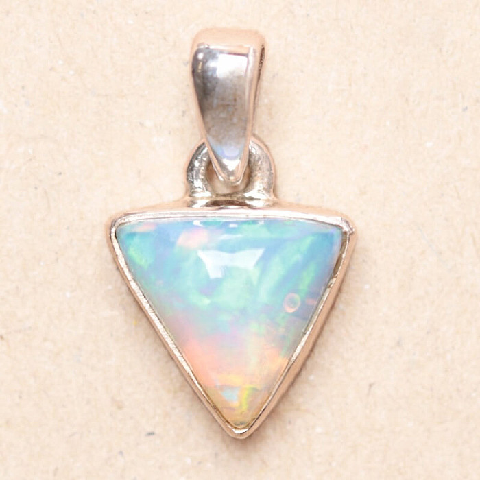 Opál etiopský přívěsek stříbro Ag 925 P1918 - 1 cm