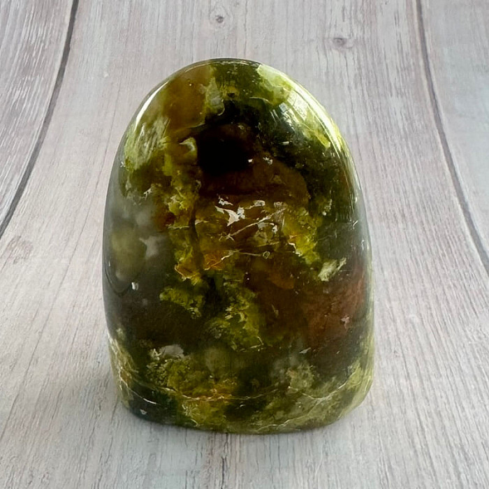 Opál zelený leštěný Madagaskar Freeform 30 - cca 6 x 8