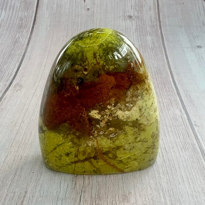 Opál zelený leštěný Madagaskar Freeform 36 - cca 7 x 8