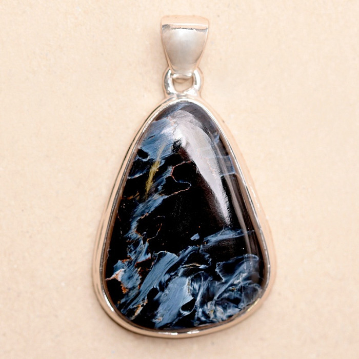 Pietersit přívěsek stříbro Ag 925 P2457 - 3 cm