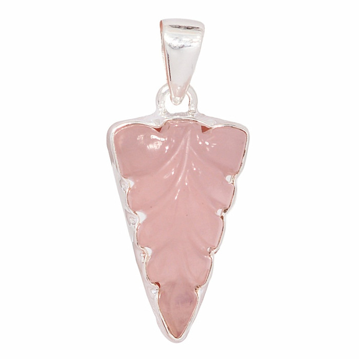 Růženín vyřezávaný přívěsek stříbro Ag 925 P116 - 2