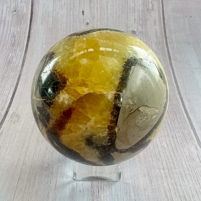 Septárie leštěná koule Madagaskar 22 - cca ø 7