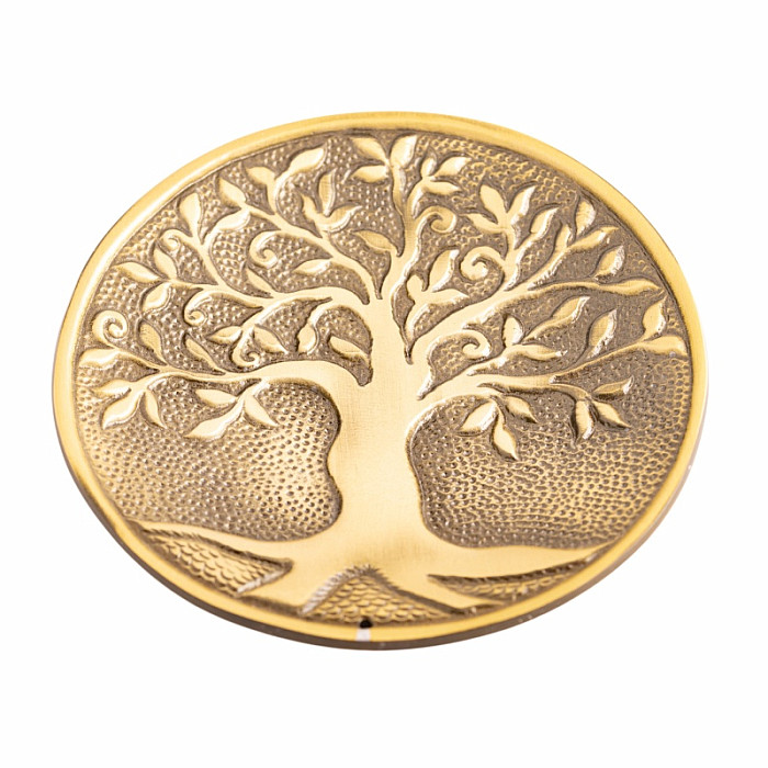 Stojánek z kovu na vonné tyčinky Strom života - 13