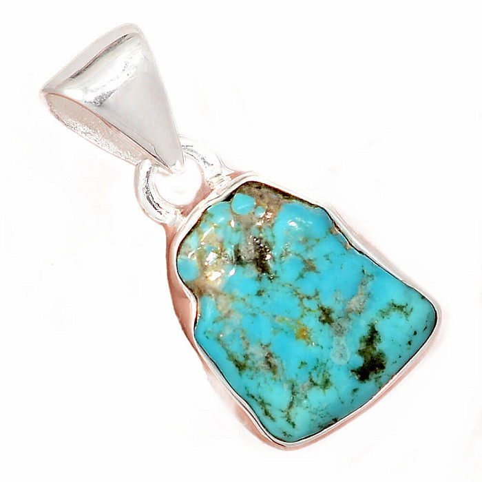 Tyrkys modrý přívěsek stříbro Ag 925 P1408 - 1