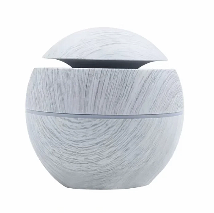 Aroma difuzér KOULE dekor bílé dřevo - bílé dřevo