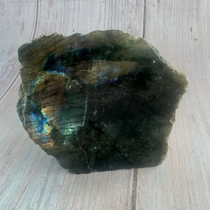 Labradorit polobroušený Madagaskar P4-4 - cca 9