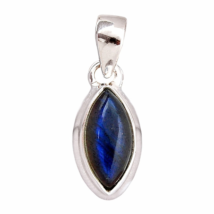 Labradorit přívěsek stříbro Ag 925 41856 - 1