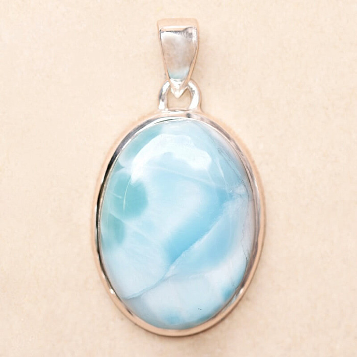 Larimar přívěsek stříbro Ag 925 LOT422 - 2