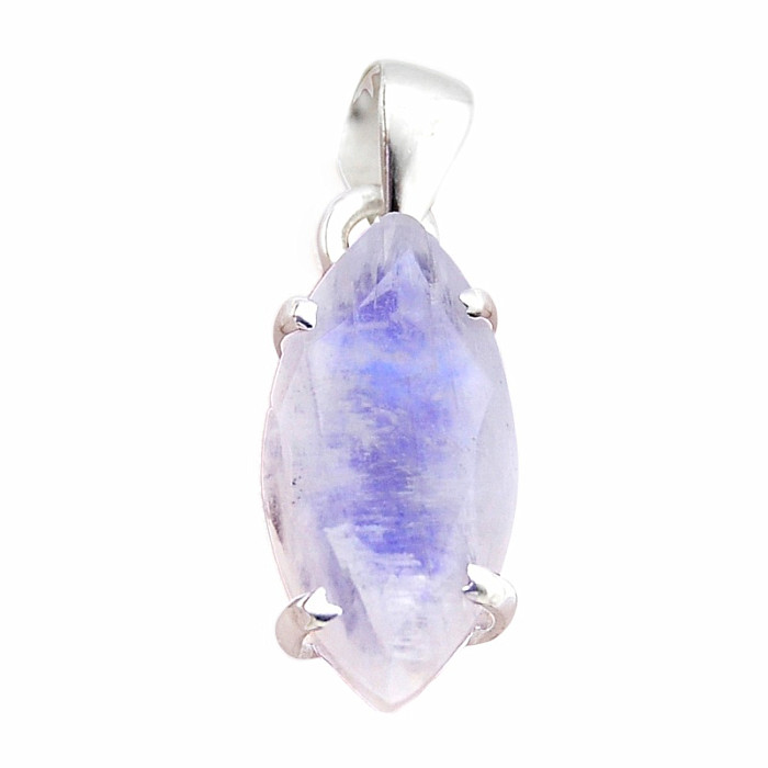 Měsíční kámen duhový přívěsek stříbro Ag 925 41938 - 1