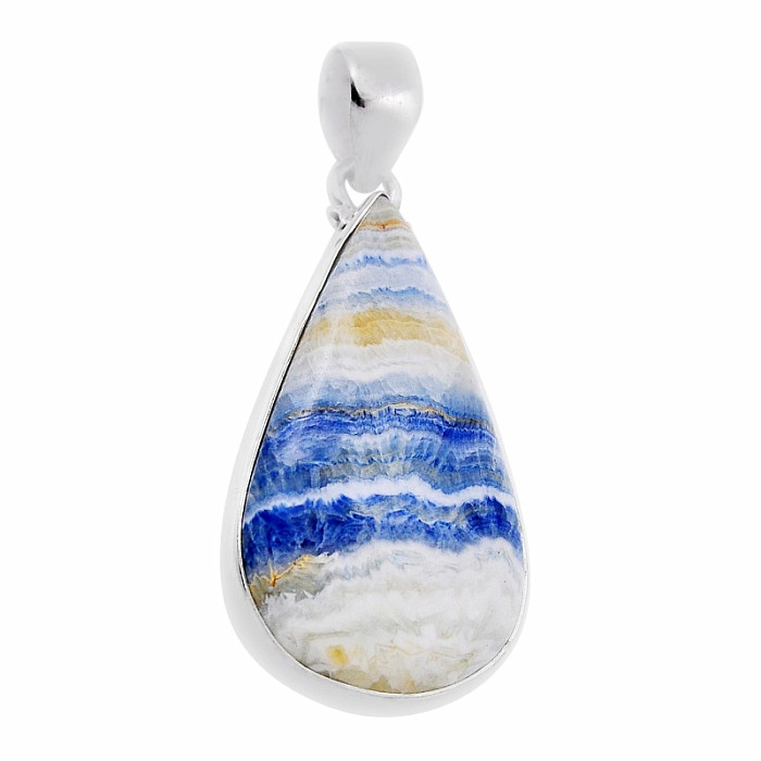 Scheelit modrý přívěsek stříbro Ag 925 30379 - 3