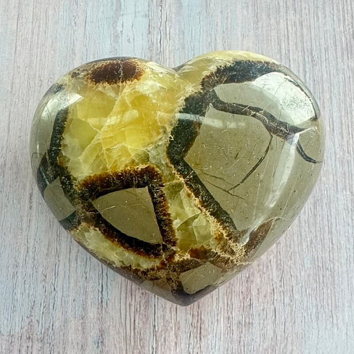 Septárie leštěná Madagaskar Srdce P6-11 - cca 8