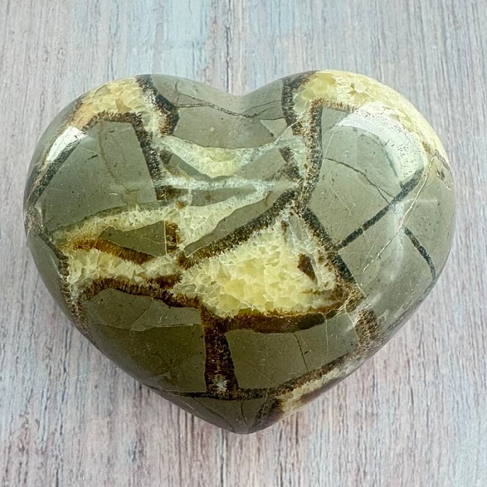 Septárie leštěná Madagaskar Srdce P6-12 - cca 7