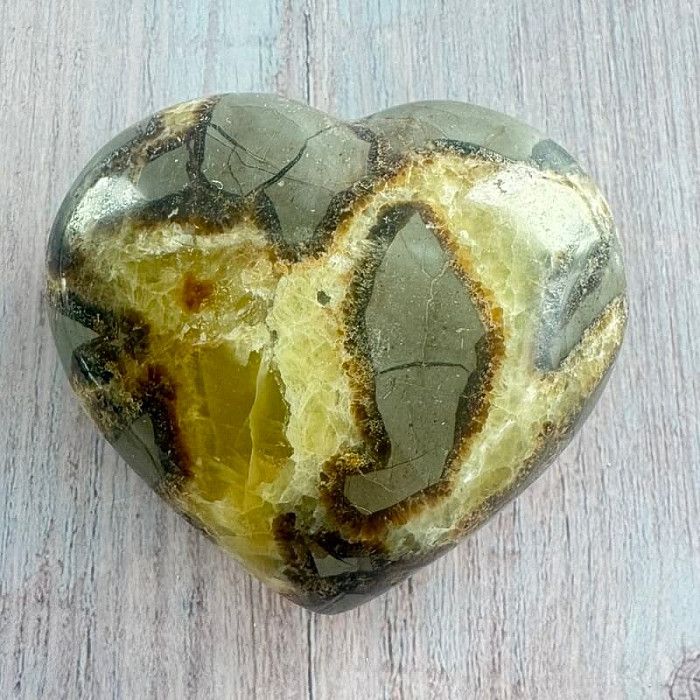 Septárie leštěná Madagaskar Srdce P6-13 - cca 7