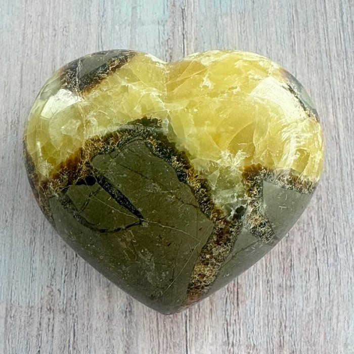 Septárie leštěná Madagaskar Srdce P6-14 - cca 7