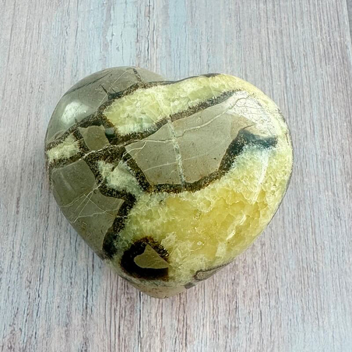 Septárie leštěná Madagaskar Srdce P6-17 - cca 7