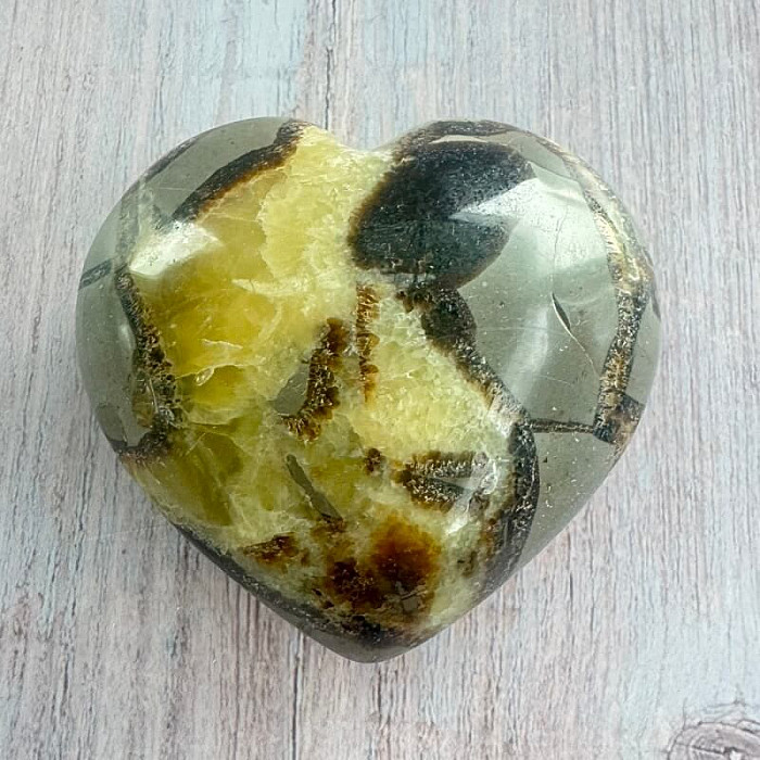 Septárie leštěná Madagaskar Srdce P6-18 - cca 7