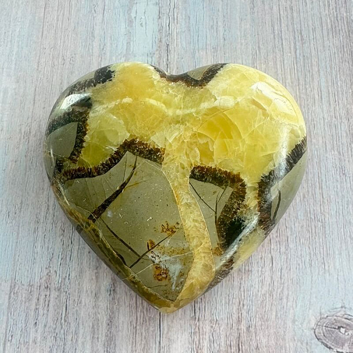 Septárie leštěná Madagaskar Srdce P6-19 - cca 8