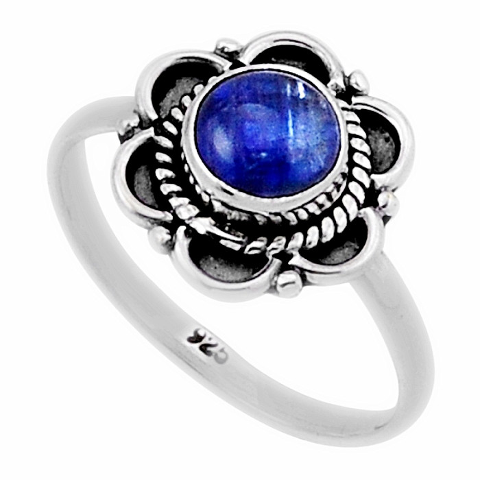 Tanzanit prsten stříbro Ag 925 40765 - 54 mm (US 7)