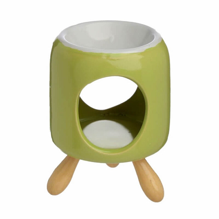 Aroma lampa keramická Green cylinder - cca 8