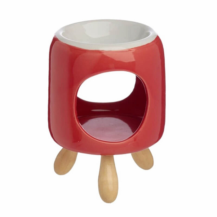 Aroma lampa keramická Red cylinder - cca 8