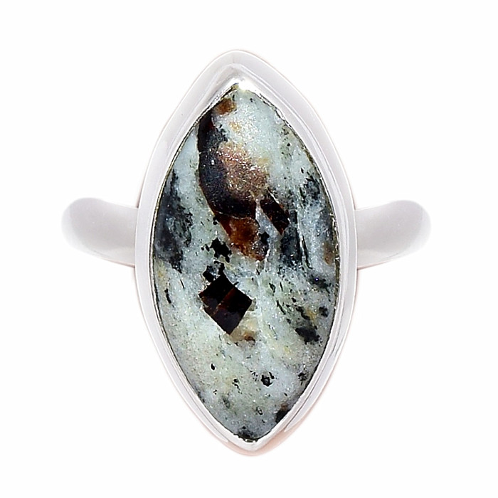 Astrofylit prsten stříbro Ag 925 R155 - 59 mm (US 9)