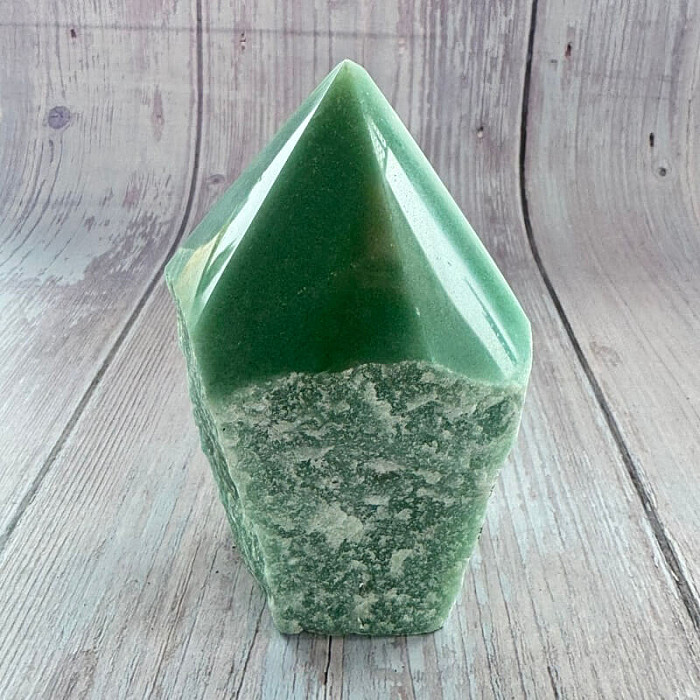 Avanturín zelený špice Brazílie 10 - cca 5